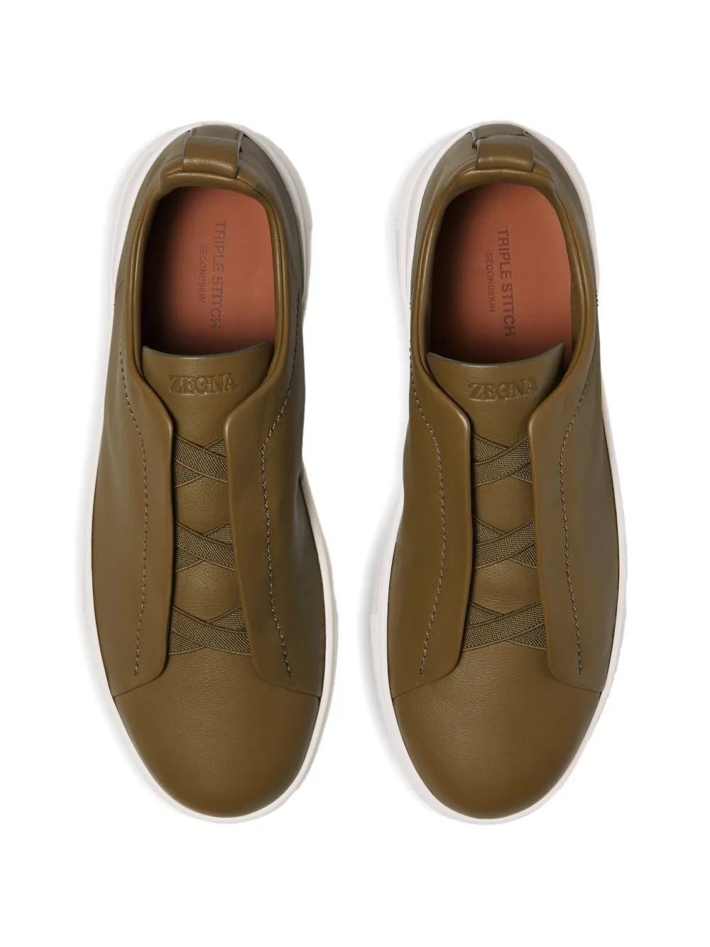 Кеды Triple Stitch Zegna, зеленый
Кеды Triple Stitch Zegna, зеленый