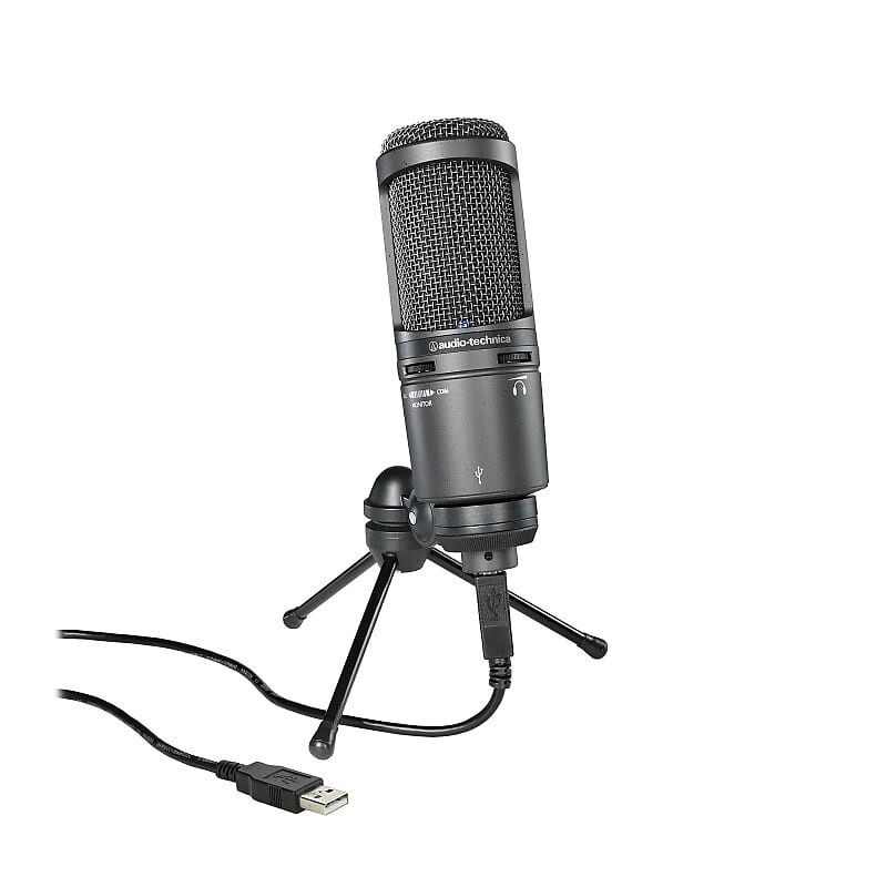 Конденсаторный микрофон Audio-Technica AT2020 USB+
Конденсаторный микрофон Audio-Technica AT2020 USB+