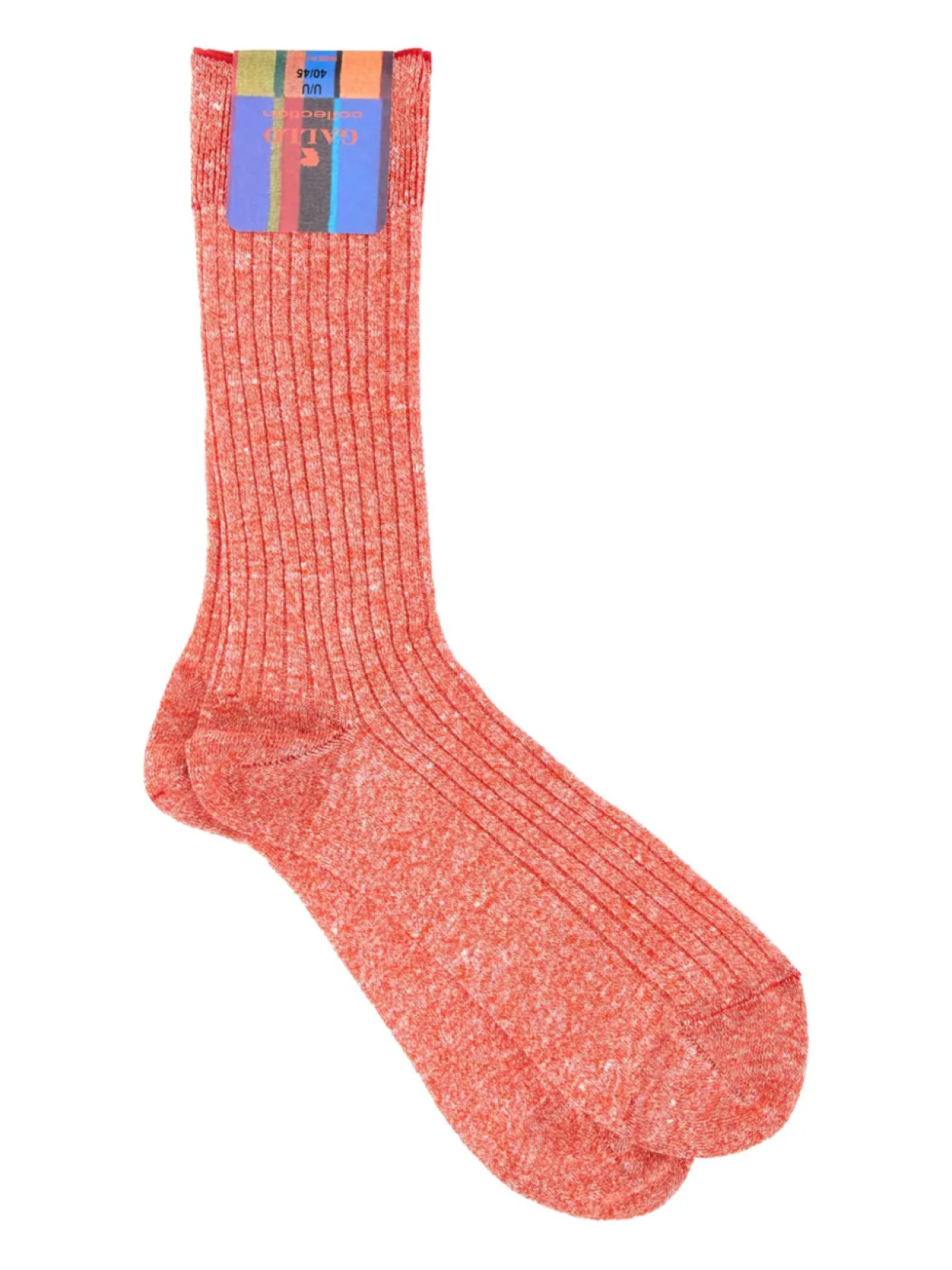 Носки Gallo в рубчик с меланжевым эффектом, красный
Носки Gallo в рубчик с меланжевым эффектом, красный