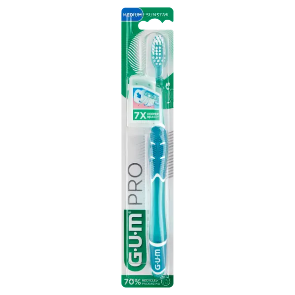 Средняя зубная щетка, 1 шт. Gum Pro
Средняя зубная щетка, 1 шт. Gum Pro