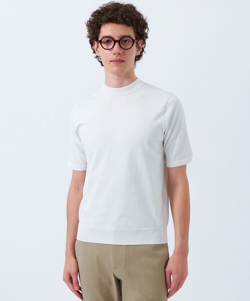 Вязаная футболка с коротким рукавом и полуоткрытым воротником, TEXBRID Plating MACKINTOSH PHILOSOPHY, белый
Вязаная футболка с коротким рукавом и полуоткрытым воротником, TEXBRID Plating MACKINTOSH PHILOSOPHY, белый