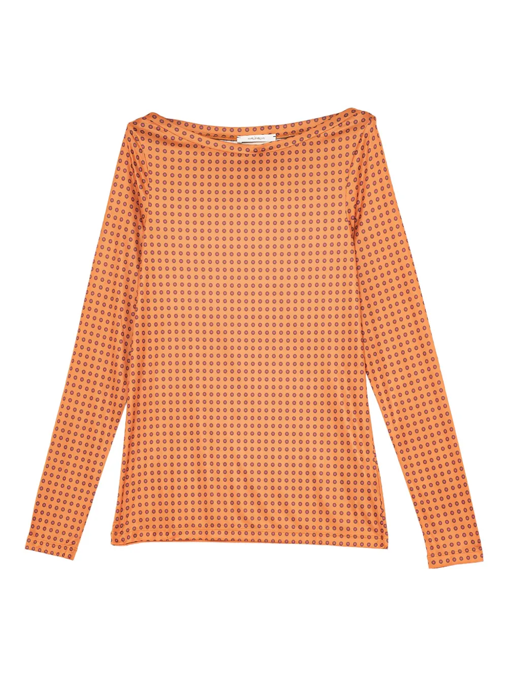 Топ с узором и вырезом-лодочкой MALIPARMI, оранжевый
Топ с узором и вырезом-лодочкой MALIPARMI, оранжевый