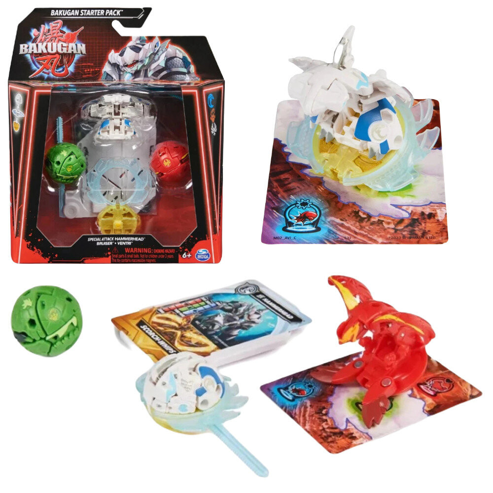 Стартовый набор Spin Master Bakugan фигурки Hammerhead 20142186
Стартовый набор Spin Master Bakugan фигурки Hammerhead 20142186