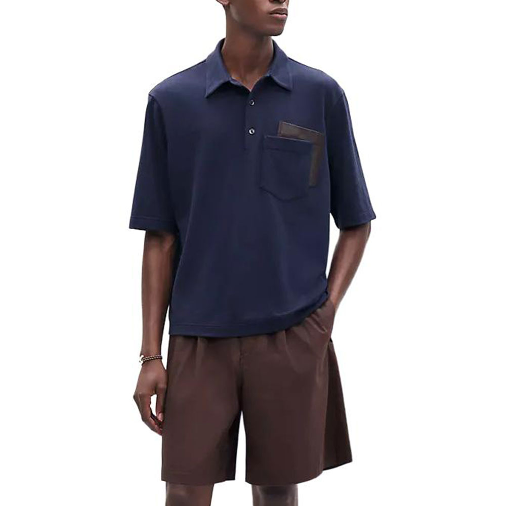 Hermes Мужские рубашки-поло синего цвета, воротник средней высоты, Синий, Hermes Мужские рубашки-поло синего цвета, воротник средней высоты
Hermes Мужские рубашки-поло синего цвета, воротник средней высоты, Синий, Hermes Мужские рубашки-поло синего цвета, воротник средней высоты