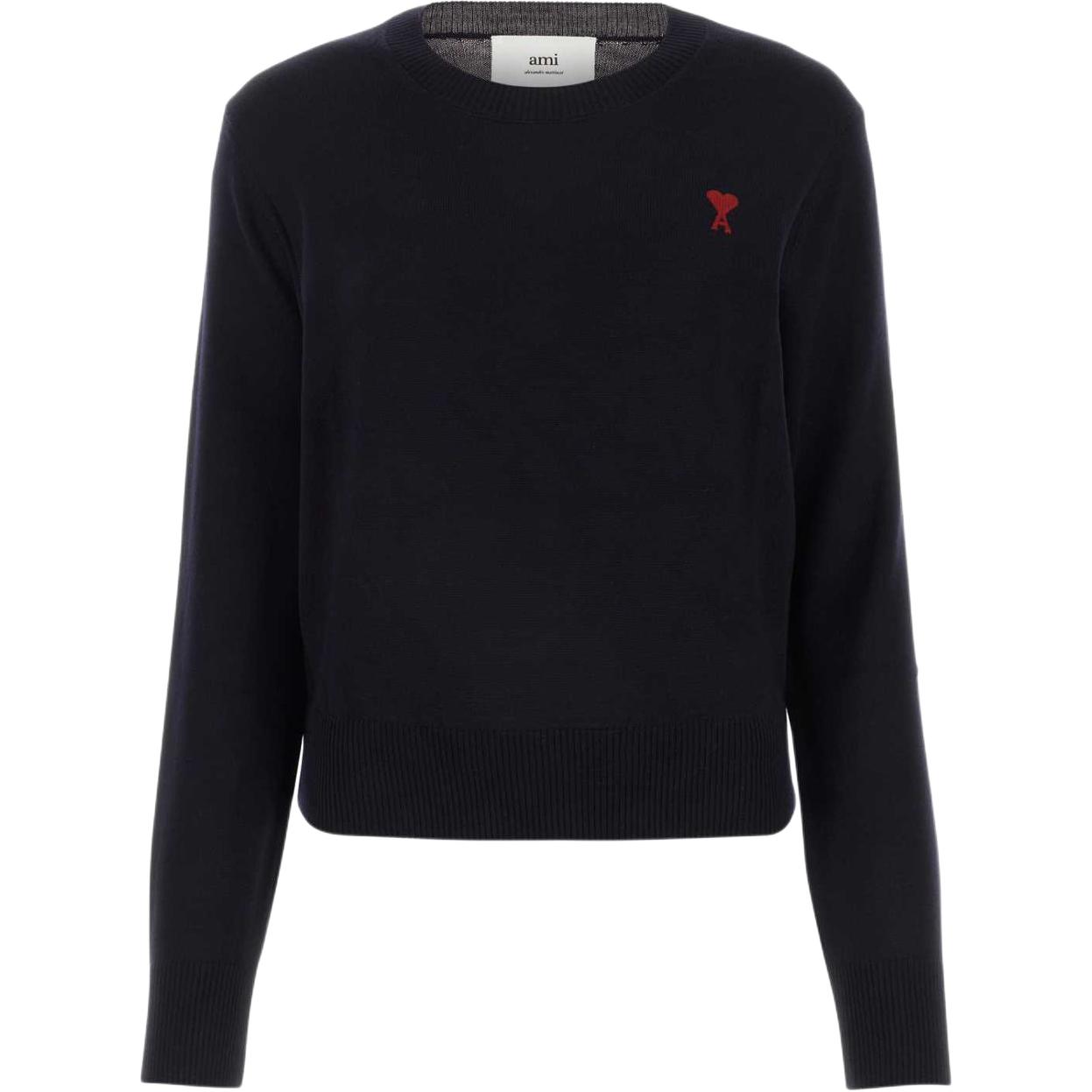Ами Парис Свитер с вышитым логотипом Ami De Coeur, Лазурно-синий
Ами Парис Свитер с вышитым логотипом Ami De Coeur, Лазурно-синий