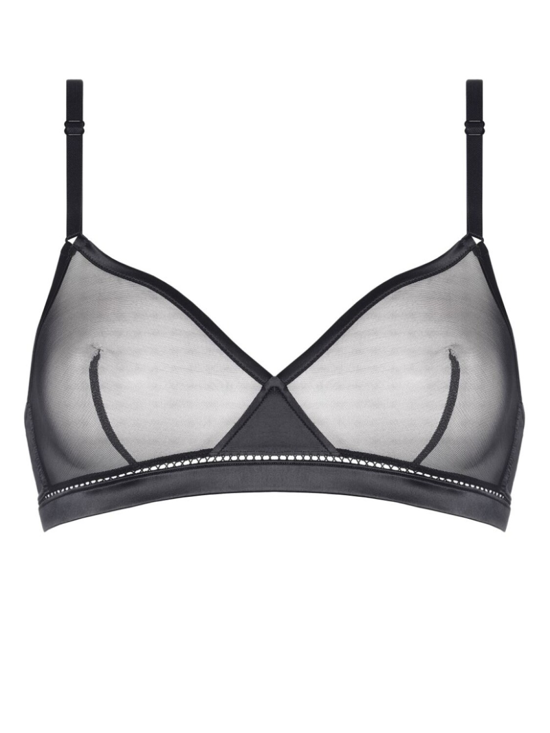 ERES бюстгальтер Diva с треугольными чашками, черный
ERES бюстгальтер Diva с треугольными чашками, черный