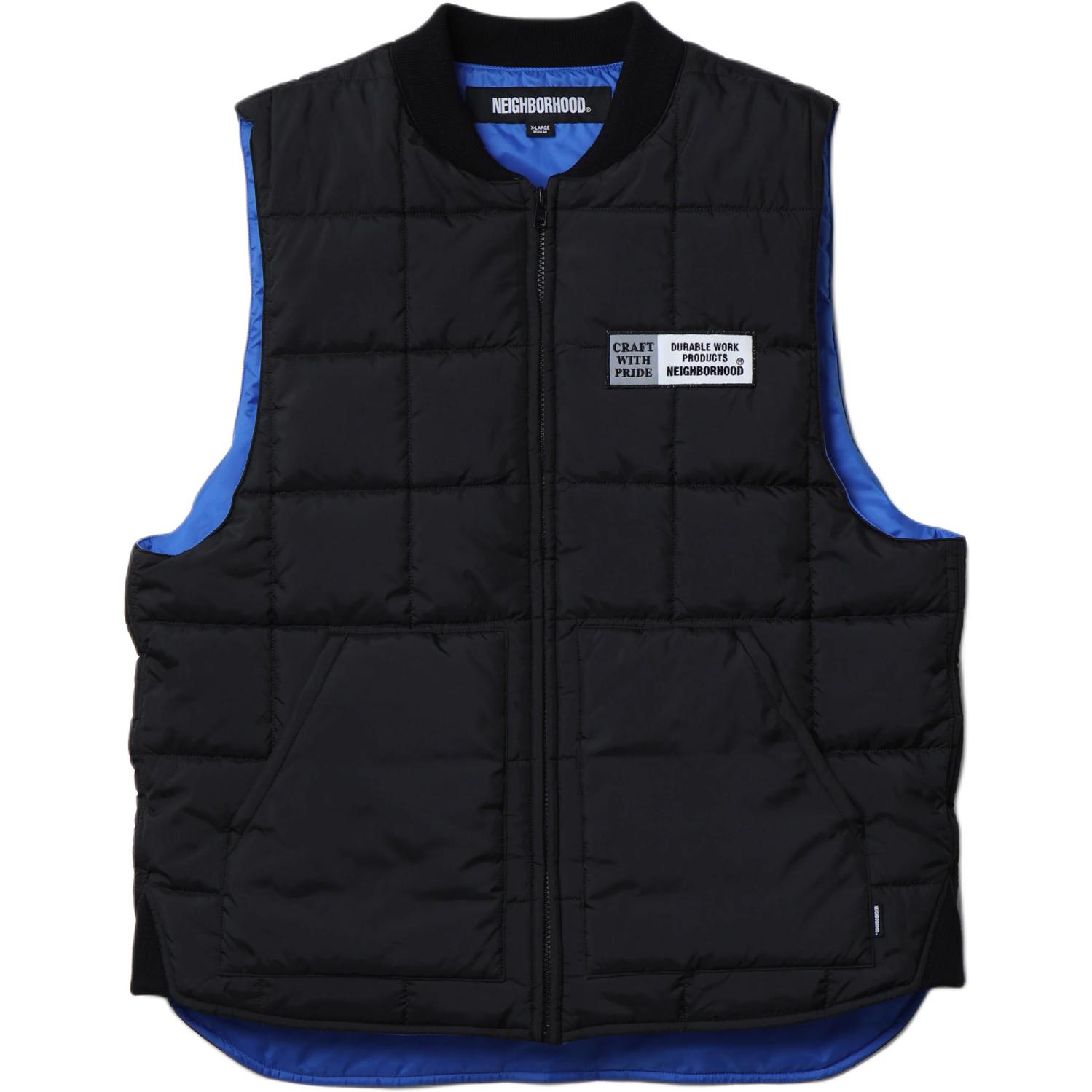 Стеганый жилет на молнии Neighborhood, черный
Стеганый жилет на молнии Neighborhood, черный