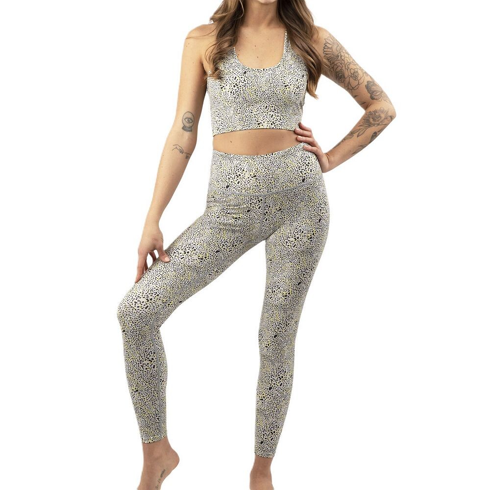 Комплект женской спортивной одежды неонового цвета с изображением животных Worthy Threads, мультиколор
Комплект женской спортивной одежды неонового цвета с изображением животных Worthy Threads, мультиколор