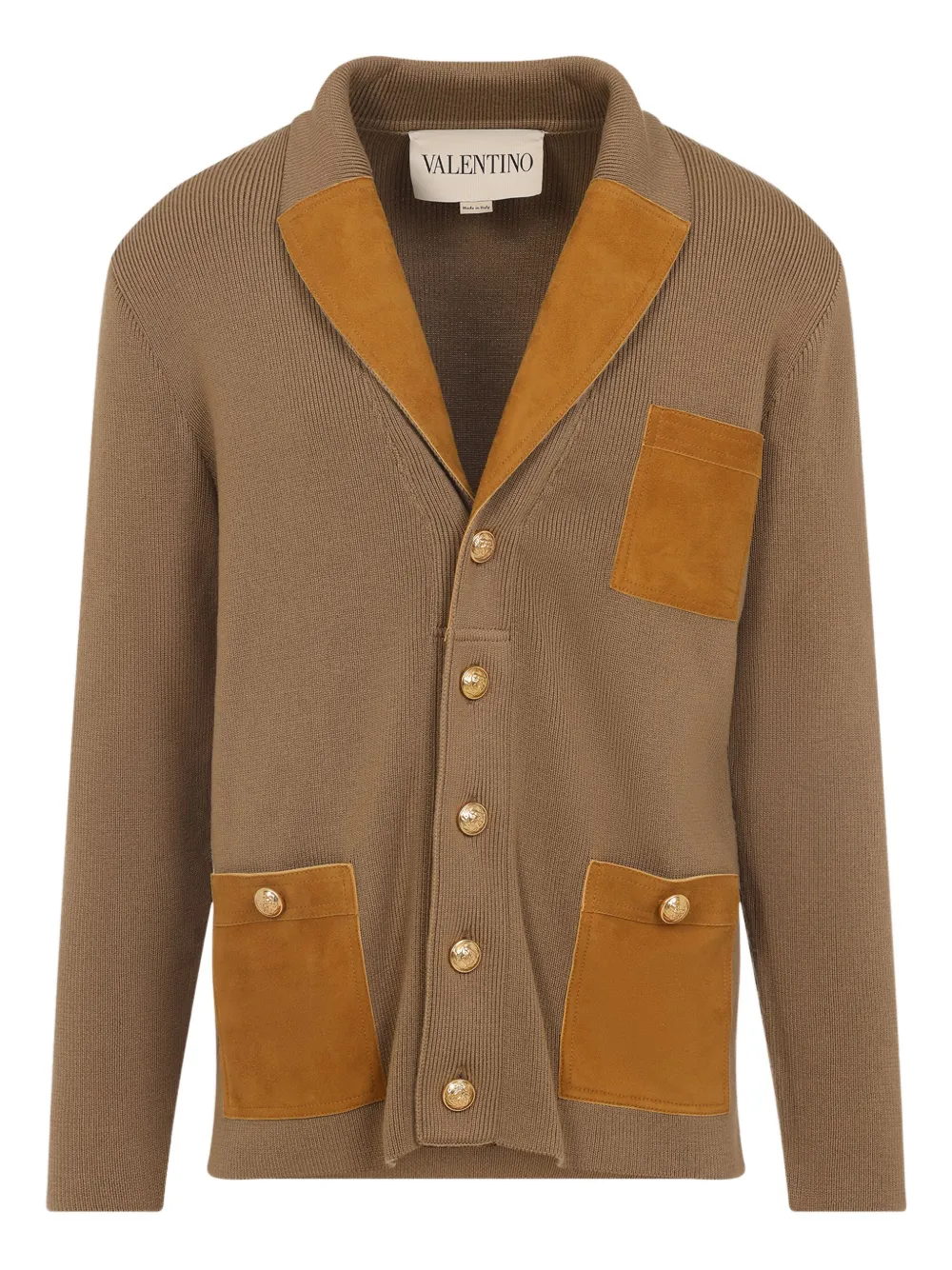 Кардиган со вставками VALENTINO GARAVANI, коричневый
Кардиган со вставками VALENTINO GARAVANI, коричневый
