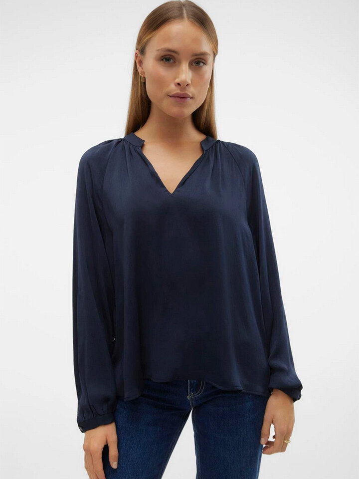 Блуза Vero Moda, темно-синий
Блуза Vero Moda, темно-синий