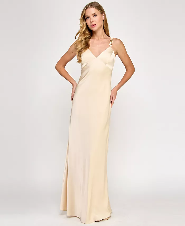 Длинное платье с цепочкой из сатина для девушек Juniors SENI & CADE, коричневый/бежевый
Длинное платье с цепочкой из сатина для девушек Juniors SENI & CADE, коричневый/бежевый