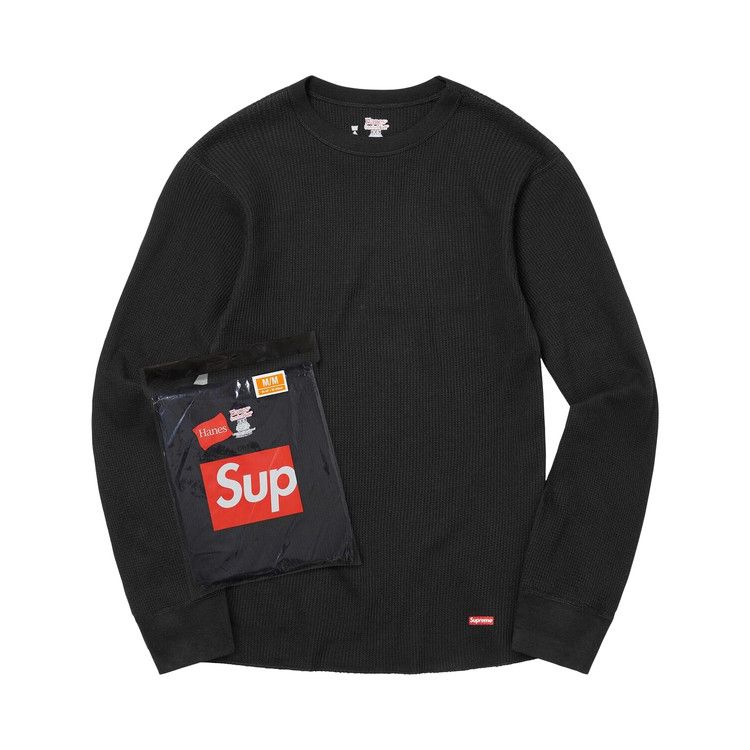 Свитер Supreme x Hanes Thermal Crew (1 Pack), Black
Свитер Supreme x Hanes Thermal Crew (1 Pack), Black