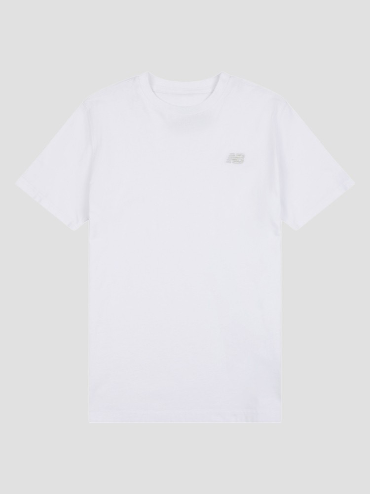 Футболка New Balance Jersey Small Logo Kids T-Shirt, nb bright white
Футболка New Balance Jersey Small Logo Kids T-Shirt, nb bright white