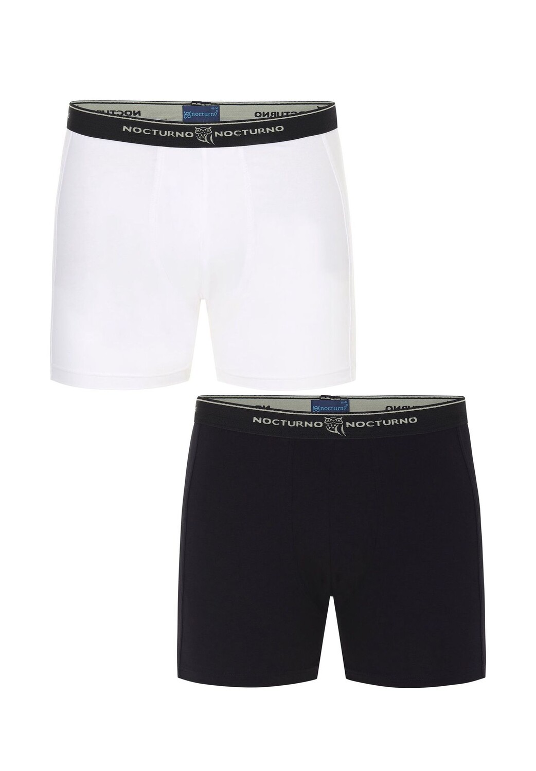 Набор из 2 боксеров эластичного хлопкового трикотажа, однотонный El Búho NOCTURNO, белый
Набор из 2 боксеров эластичного хлопкового трикотажа, однотонный El Búho NOCTURNO, белый