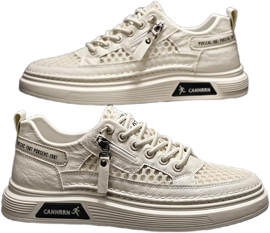 Мужские дышащие кроссовки Hhhchpm - модная летняя обувь с удобным низким верхом для повседневной носки, вечеринок и стритстайла, бежевый
Мужские дышащие кроссовки Hhhchpm - модная летняя обувь с удобным низким верхом для повседневной носки, вечеринок и стритстайла, бежевый