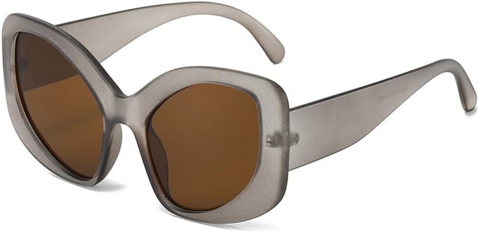 Модные солнцезащитные очки большого размера «кошачий глаз» для женщин, защита от ультрафиолета UV400, ретро-очки для мужчин, матовые, конфетного цвета generic, Matte Grey Tea
Модные солнцезащитные очки большого размера «кошачий глаз» для женщин, защита от ультрафиолета UV400, ретро-очки для мужчин, матовые, конфетного цвета generic, Matte Grey Tea