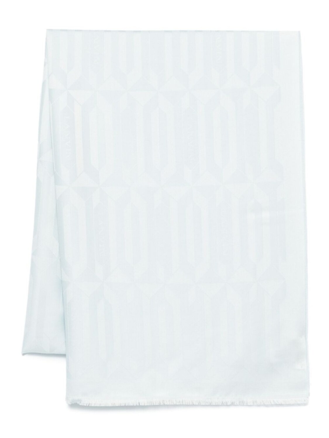 Lanvin шаль с монограммой, синий
Lanvin шаль с монограммой, синий