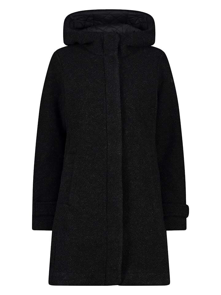 Шерстяная куртка CMP Funktionsmantel, черный
Шерстяная куртка CMP Funktionsmantel, черный