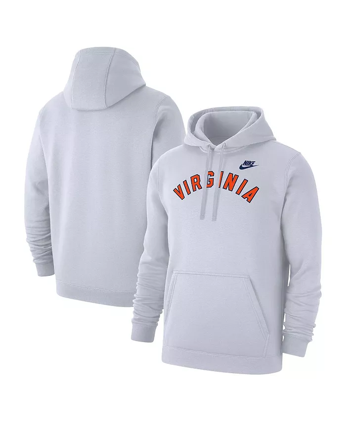 Мужской худи с капюшоном Virginia Cavaliers Vintage Arch Block Wordmark Club Fleece Nike, белый
Мужской худи с капюшоном Virginia Cavaliers Vintage Arch Block Wordmark Club Fleece Nike, белый