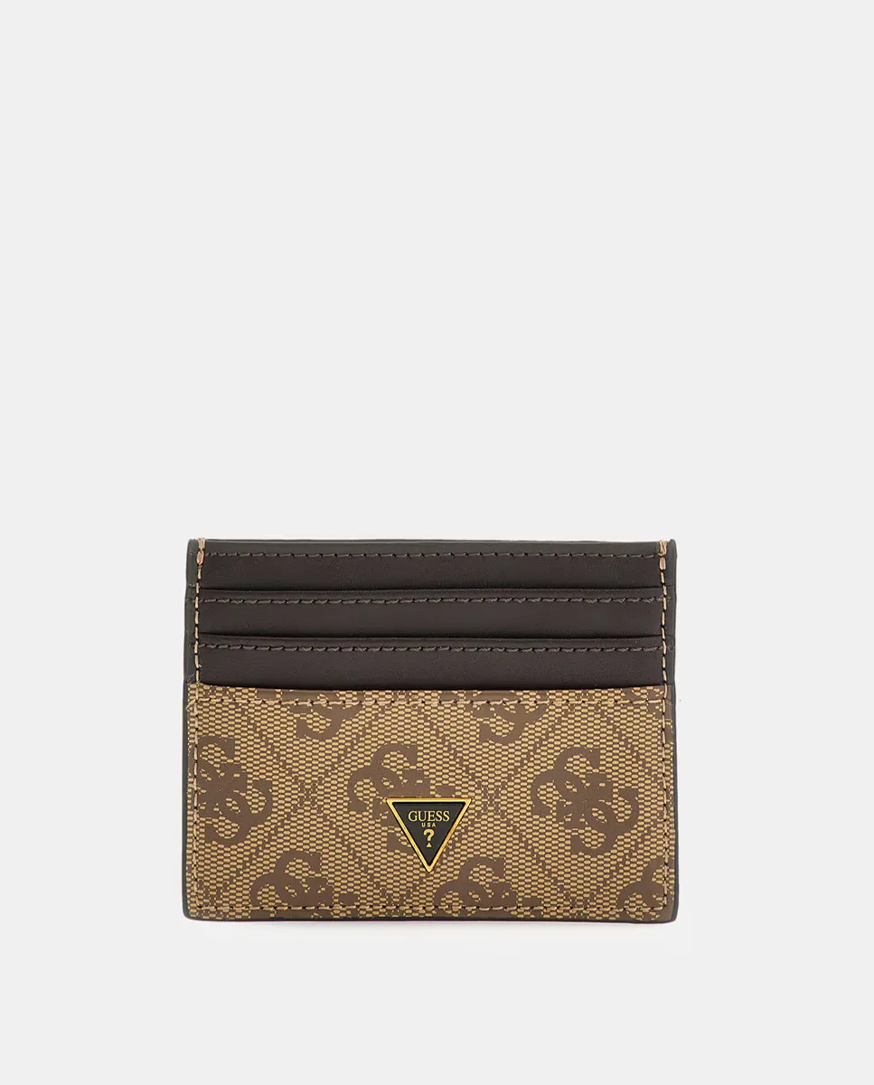 Держатель мужской карты Madrid Guess, коричневый 
Держатель мужской карты Madrid Guess, коричневый