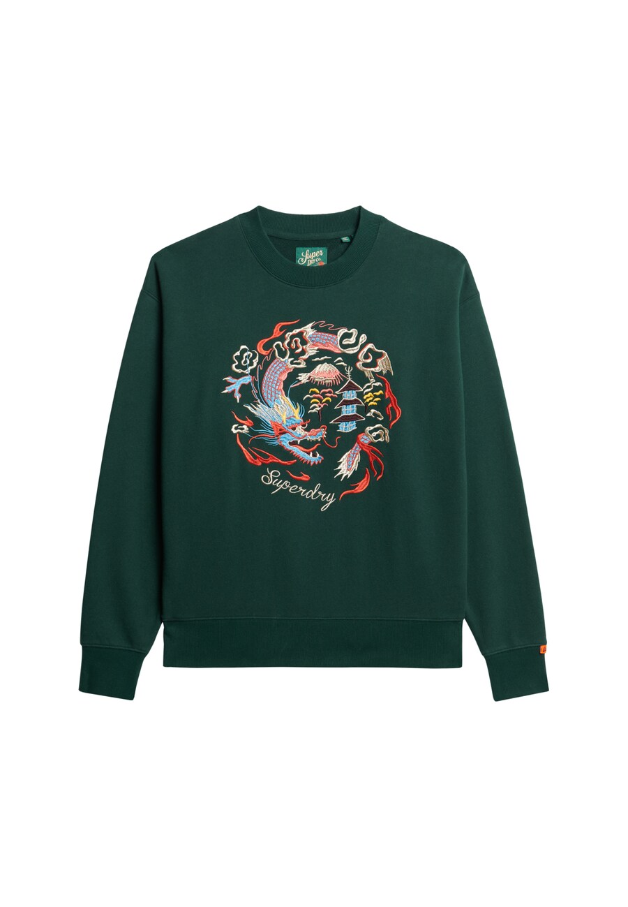 Толстовка Superdry, темно-зеленый
Толстовка Superdry, темно-зеленый