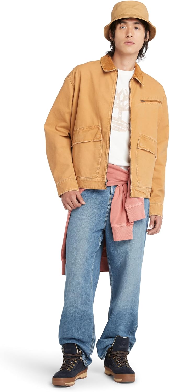 Timberland мужская куртка из потертого канваса, Wheat Boot
Timberland мужская куртка из потертого канваса, Wheat Boot