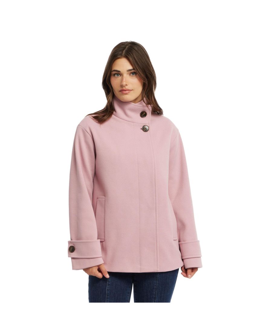 Женское пальто-бушлат из плотной саржи Ellen Tracy, Calamine
Женское пальто-бушлат из плотной саржи Ellen Tracy, Calamine