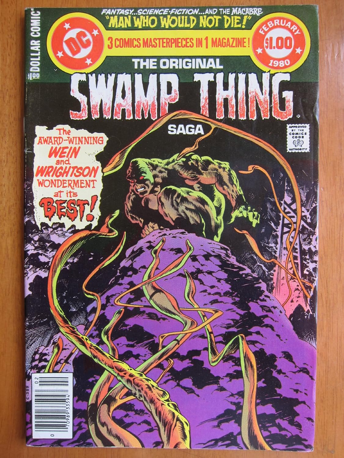 The Original Swamp Thing Saga, Jan./Feb. 1980 (DC Comics)
The Original Swamp Thing Saga, Jan./Feb. 1980 (DC Comics)