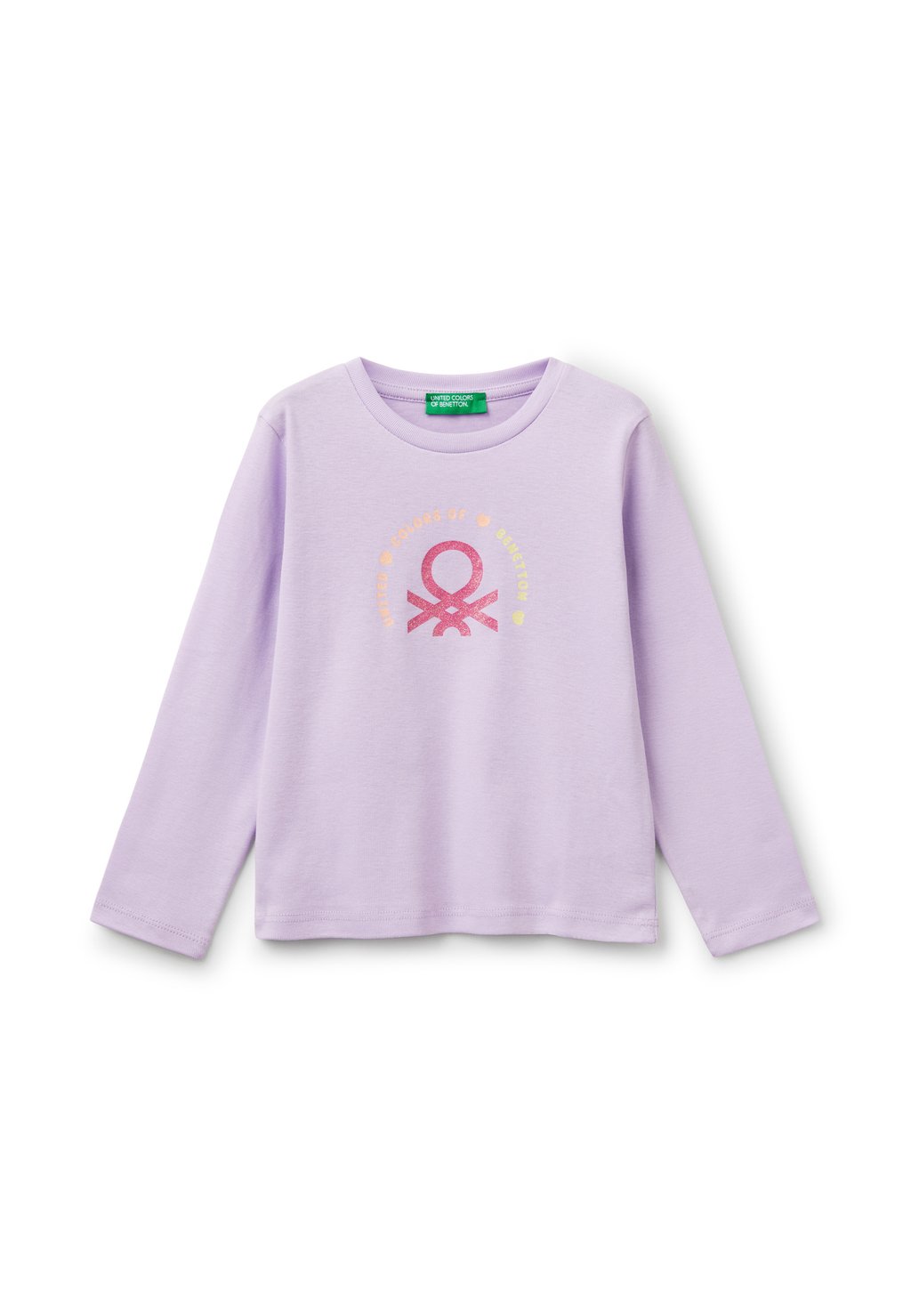Футболка с длинным рукавом WITH GLITTERY United Colors of Benetton, сиреневый
Футболка с длинным рукавом WITH GLITTERY United Colors of Benetton, сиреневый