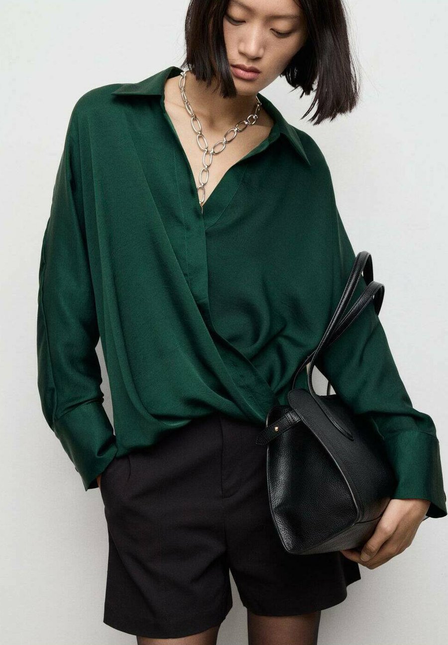 Блуза Mango Blouse, Dark Green
Блуза Mango Blouse, Dark Green