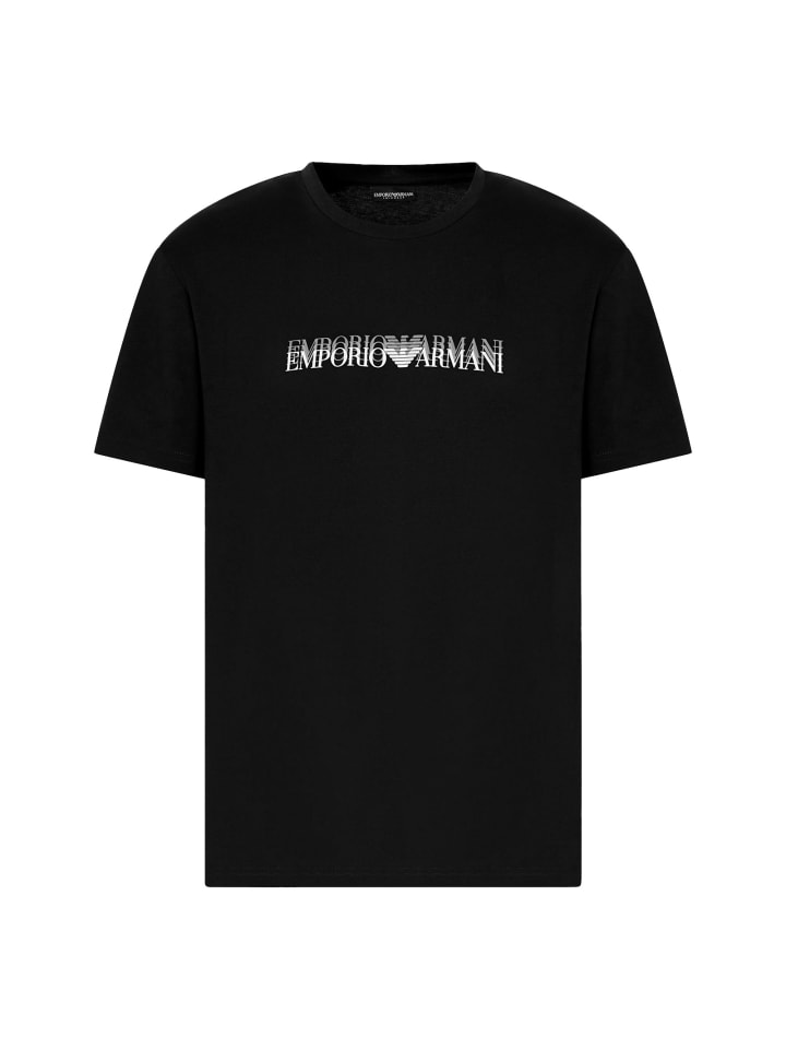 Черная футболка, пляжная одежда Emporio Armani
Черная футболка, пляжная одежда Emporio Armani