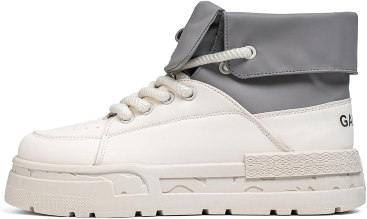 Мужские высокие кожаные кроссовки на шнуровке с массивной противоскользящей подошвой, белые и серые, а также черные, для повседневной уличной носки Kelibasi
Мужские высокие кожаные кроссовки на шнуровке с массивной противоскользящей подошвой, белые и серые, а также черные, для повседневной уличной носки Kelibasi