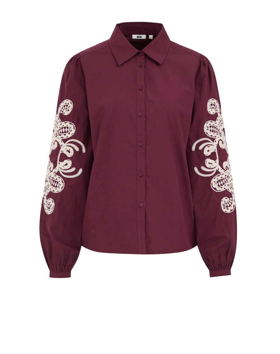 Блуза WE Fashion, бургундия
Блуза WE Fashion, бургундия