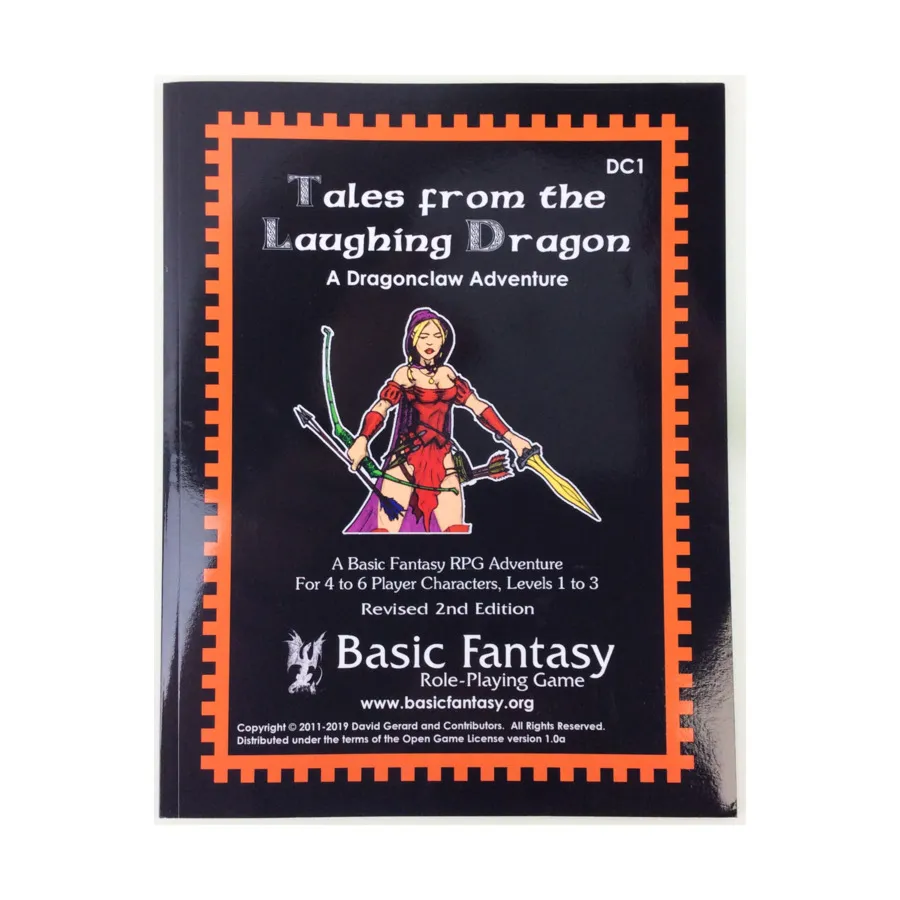 Tales from the Laughing Dragon (2nd Edition), Basic Fantasy (d20), мягкая обложка
Tales from the Laughing Dragon (2nd Edition), Basic Fantasy (d20), мягкая обложка