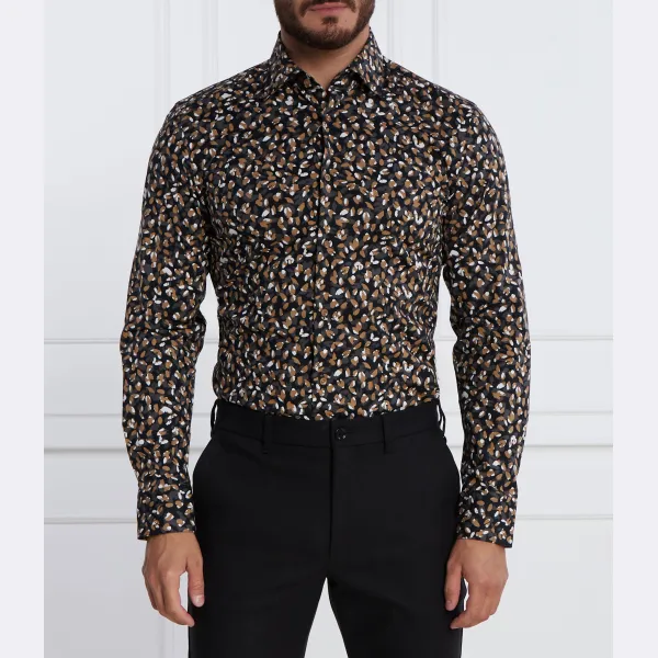 Рубашка приталенного кроя Boss, черный
Рубашка приталенного кроя Boss, черный