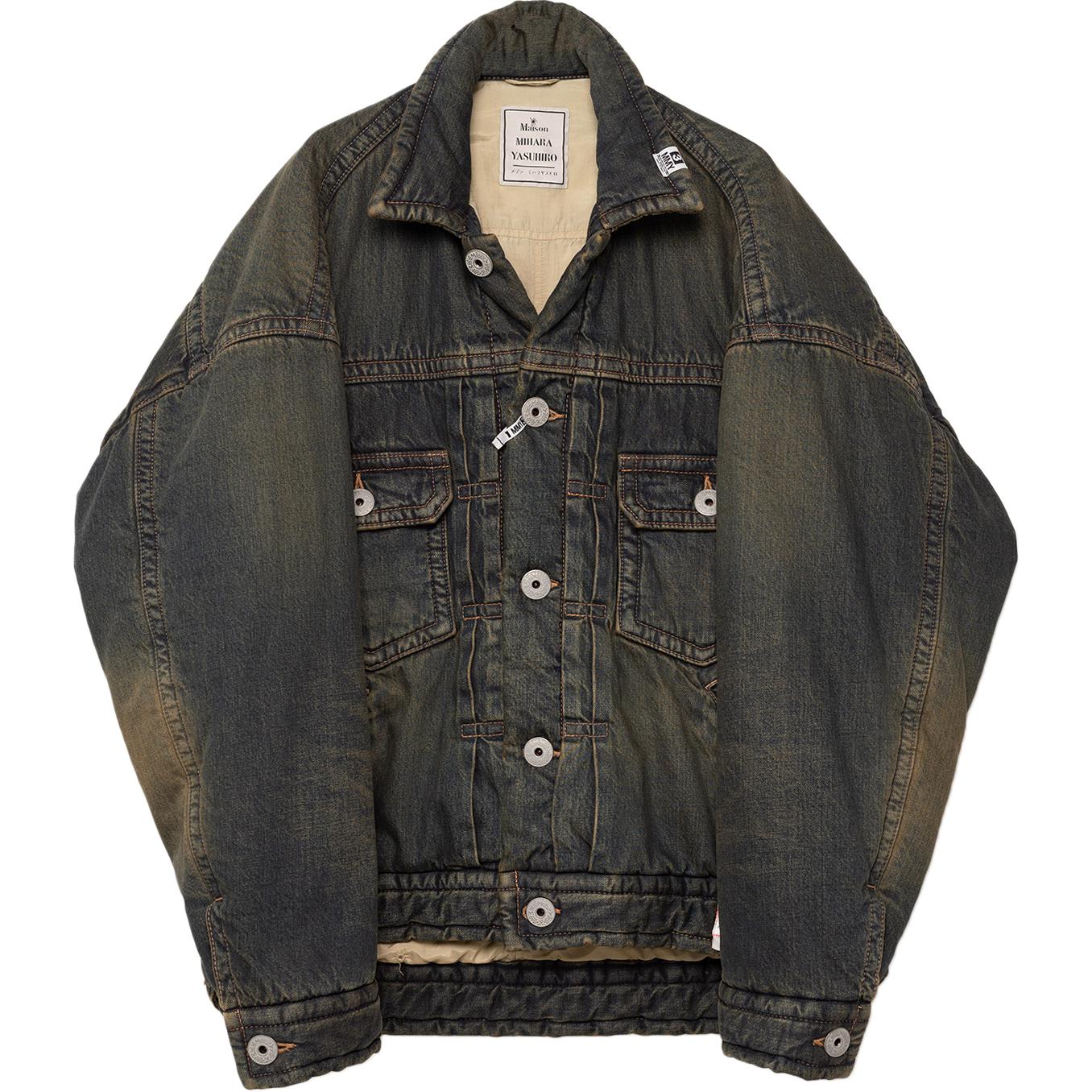 Джинсовая пуховая куртка Maison Mihara Yasuhiro, indigo
Джинсовая пуховая куртка Maison Mihara Yasuhiro, indigo