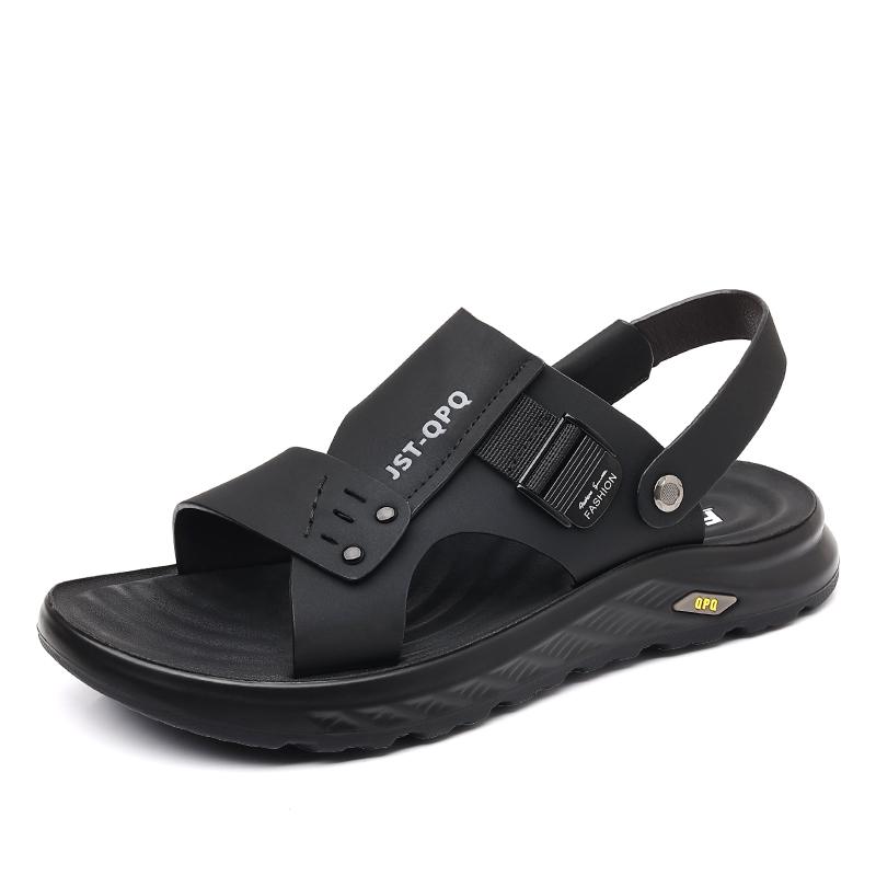 Bindu Пляжные сандалии мужские, черно-серые
Bindu Пляжные сандалии мужские, черно-серые