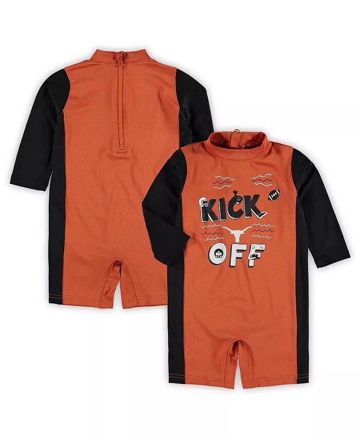 Детский унисекс-гидрокостюм Texas Longhorns Wave Runner оранжевого и черного цвета Outerstuff
Детский унисекс-гидрокостюм Texas Longhorns Wave Runner оранжевого и черного цвета Outerstuff