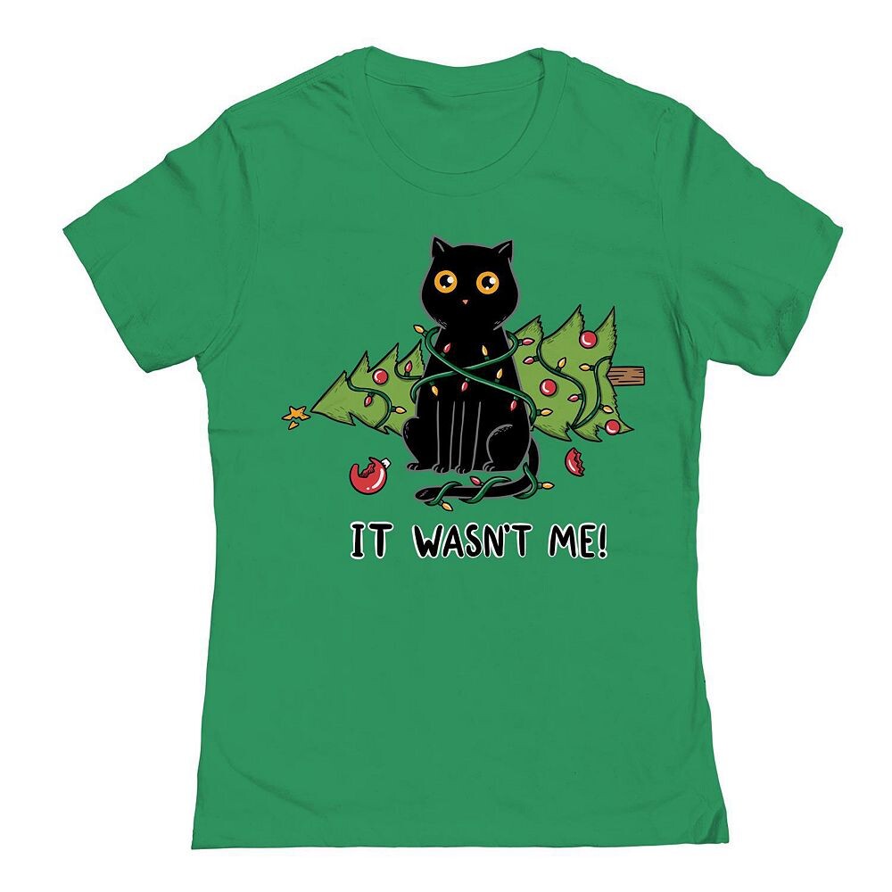 Детская футболка с рождественским рисунком «Кошка и рождественская елка», цвет Kelly
Детская футболка с рождественским рисунком «Кошка и рождественская елка», цвет Kelly