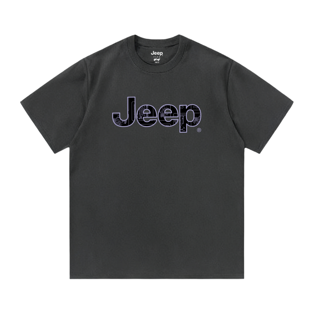 Футболка с круглым вырезом для школьников Jeep, темно-серый
Футболка с круглым вырезом для школьников Jeep, темно-серый