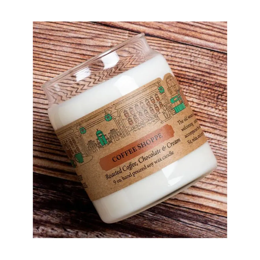 9 унций. Кофе Шоппе, Fantasy RPG Candles (Cantrip Candles)
9 унций. Кофе Шоппе, Fantasy RPG Candles (Cantrip Candles)