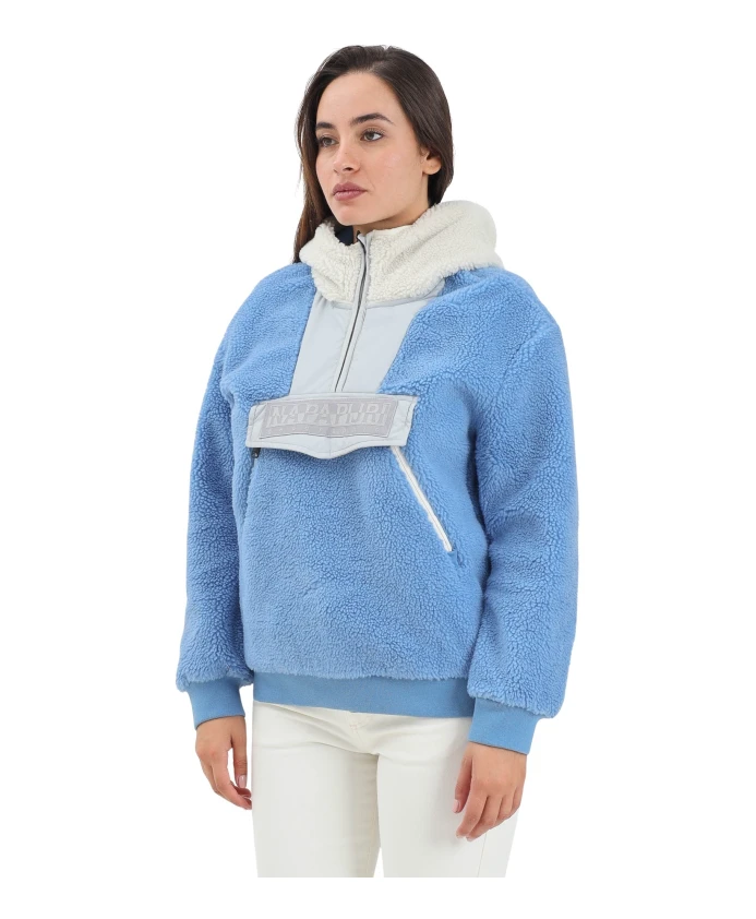 Толстовка Seline с застежкой-молнией до середины груди Napapijri, синий
Толстовка Seline с застежкой-молнией до середины груди Napapijri, синий