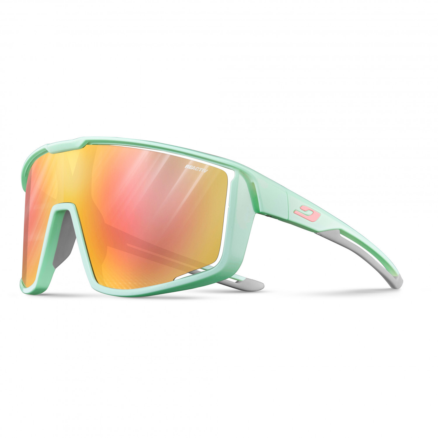 Велосипедные очки Julbo Fury Photochromic S1 3 (VLT 17 75%), цвет Mint/Grey/Rose
Велосипедные очки Julbo Fury Photochromic S1 3 (VLT 17 75%), цвет Mint/Grey/Rose