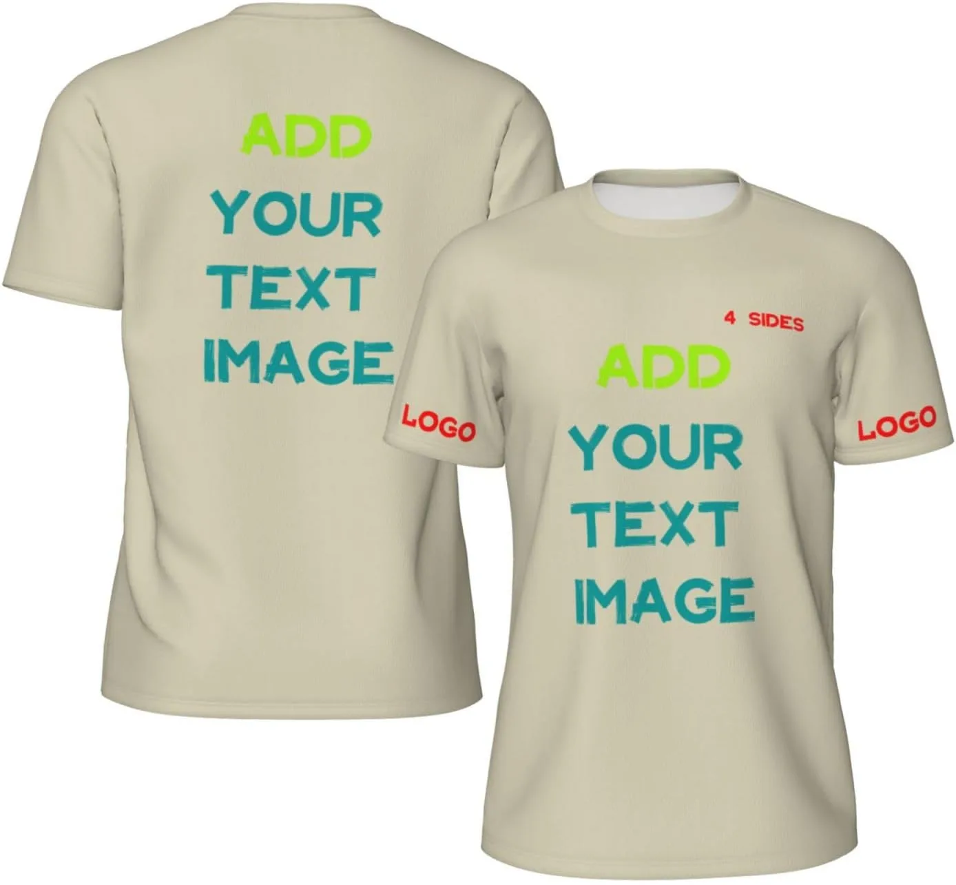 Футболка Custom с принтом на 4 сторонах
Футболка Custom с принтом на 4 сторонах