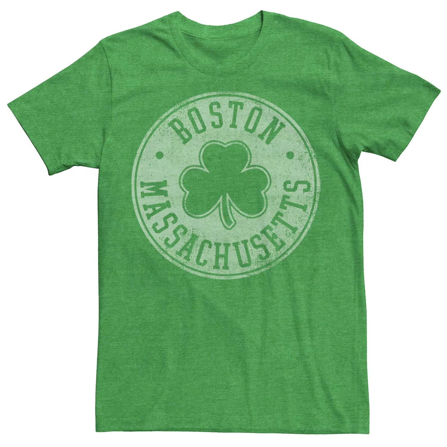Мужская футболка с логотипом Boston Massachusetts Shamrock Licensed Character
Мужская футболка с логотипом Boston Massachusetts Shamrock Licensed Character