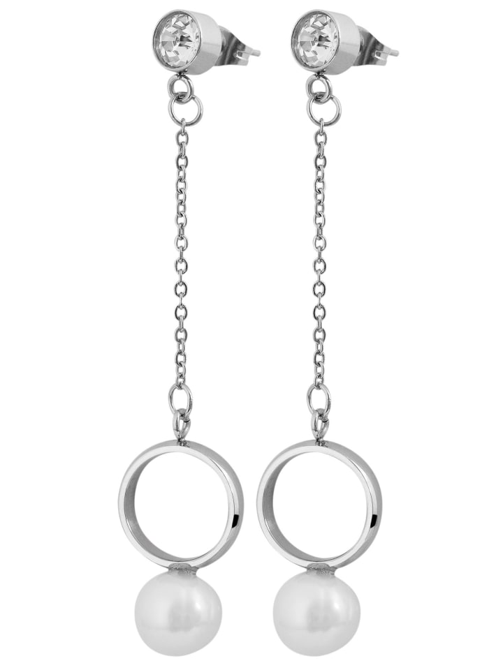 Adeliás Женский кулон из нержавеющей стали с жемчужиной, серебристый
Adeliás Женский кулон из нержавеющей стали с жемчужиной, серебристый