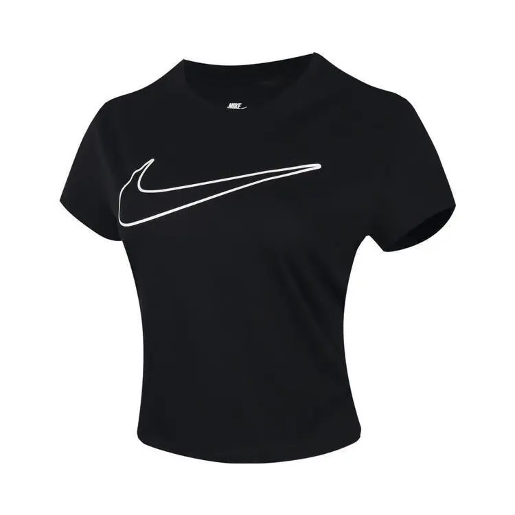 Женская футболка с коротким рукавом и принтом Nike, черный
Женская футболка с коротким рукавом и принтом Nike, черный