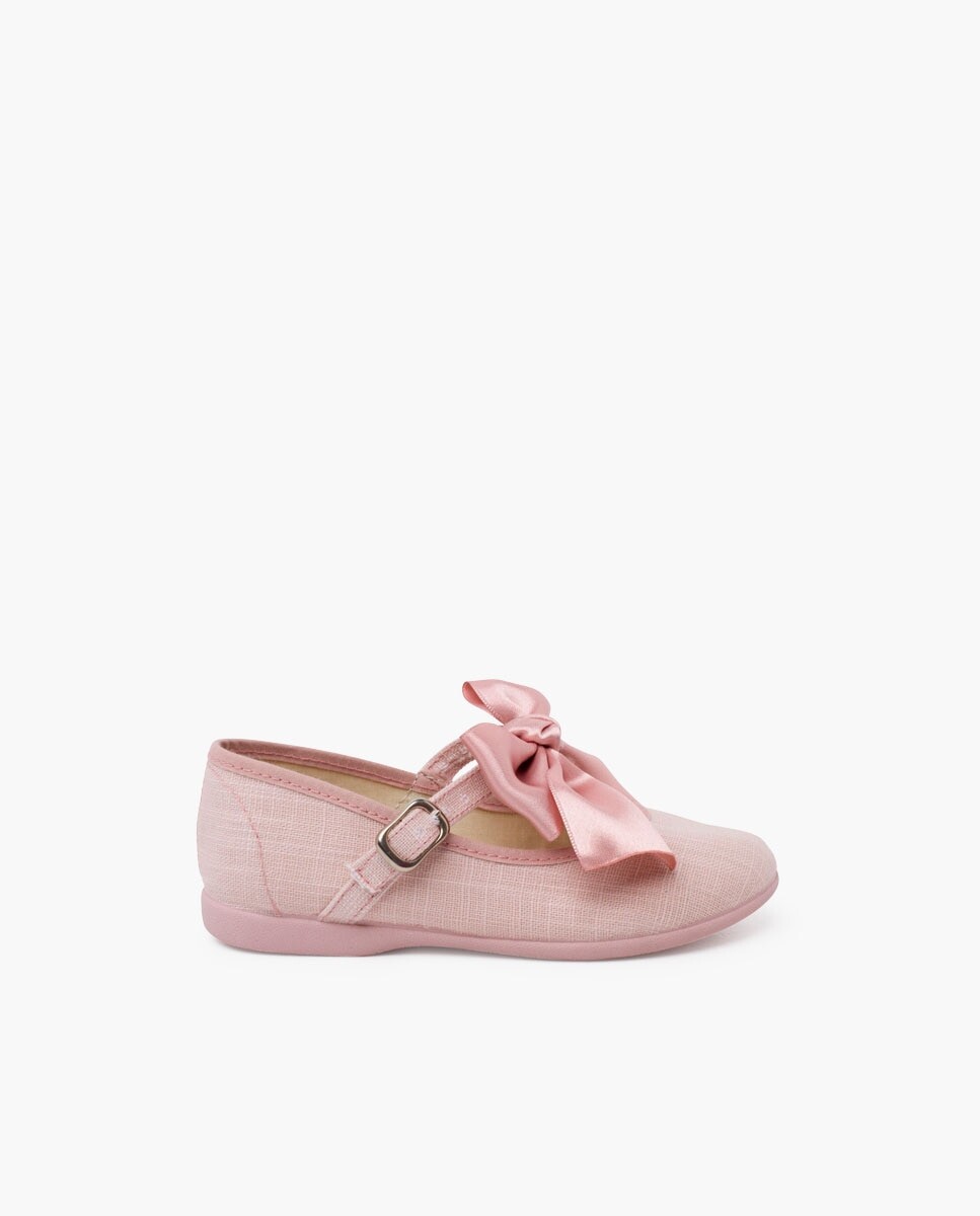 Туфли Мэри Джейн для девочек в льняном платье с атласным бантом Pisamonas, розовый
Туфли Мэри Джейн для девочек в льняном платье с атласным бантом Pisamonas, розовый