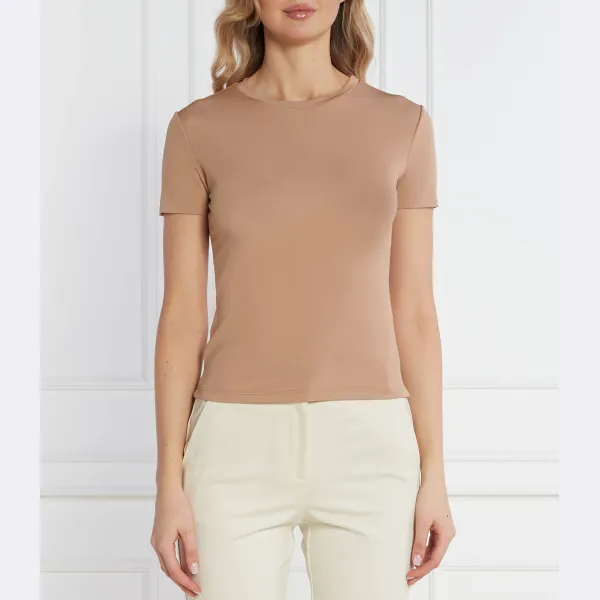 Облегающая футболка Pinko, коричневый
Облегающая футболка Pinko, коричневый