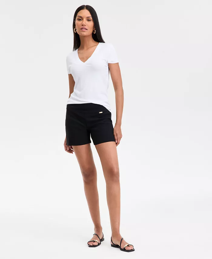 Женские шорты Mid Rise на резинке I.N.C. International Concepts, черный
Женские шорты Mid Rise на резинке I.N.C. International Concepts, черный